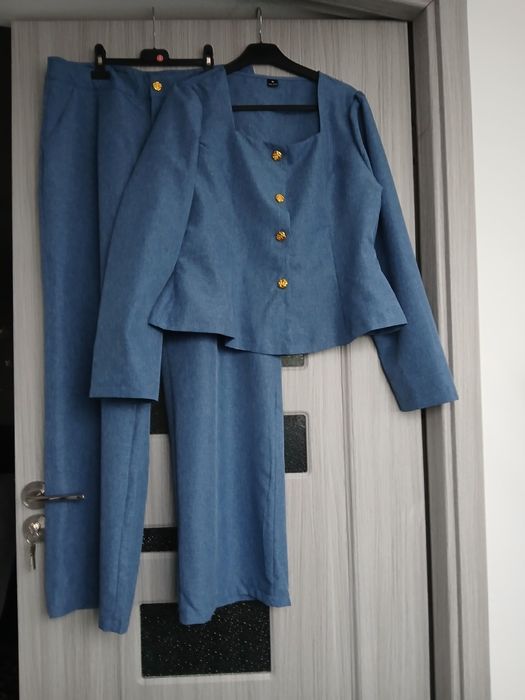 Set de damă pantaloni si vestă XL  și L