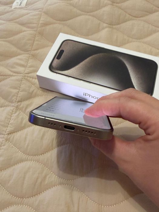 Iphone 15 Pro 128 GB Natural Titanium