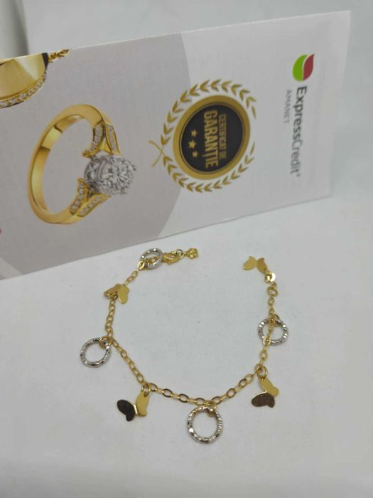 Bratara aur 18k 2.98gr ( Ag1 Alexandru b53199.3 )*Garantie 2 ani