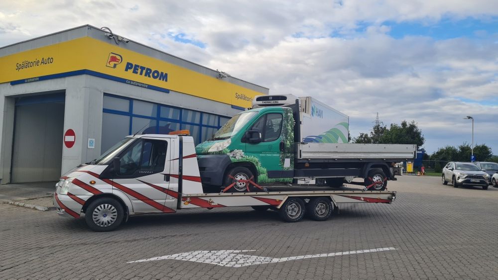 Autoplatforma Hidraulica ALGEMA, FORD TRANSIT, Accept schimb cu Auto!