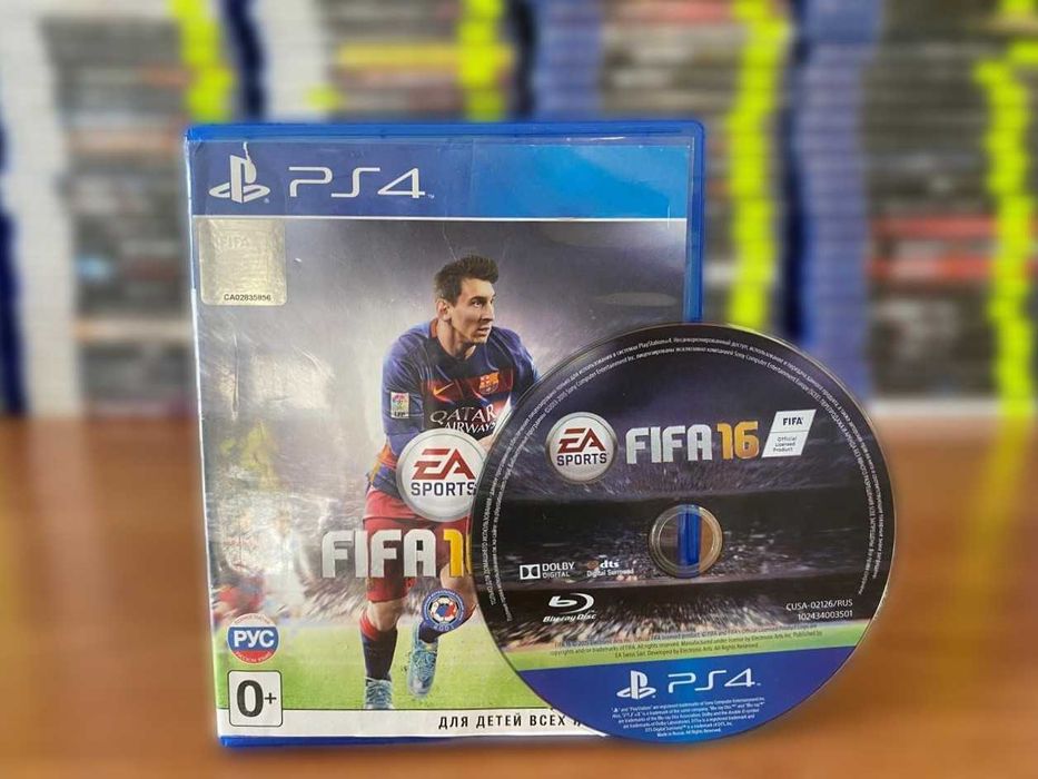 FIFA 16 PS4/PS5 Фифа 16 Пс4 На Двоих-Четверых Большой Выбор Игр