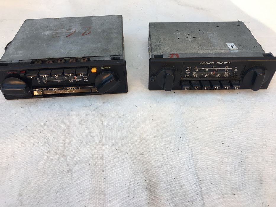 Radio vintange becker europa