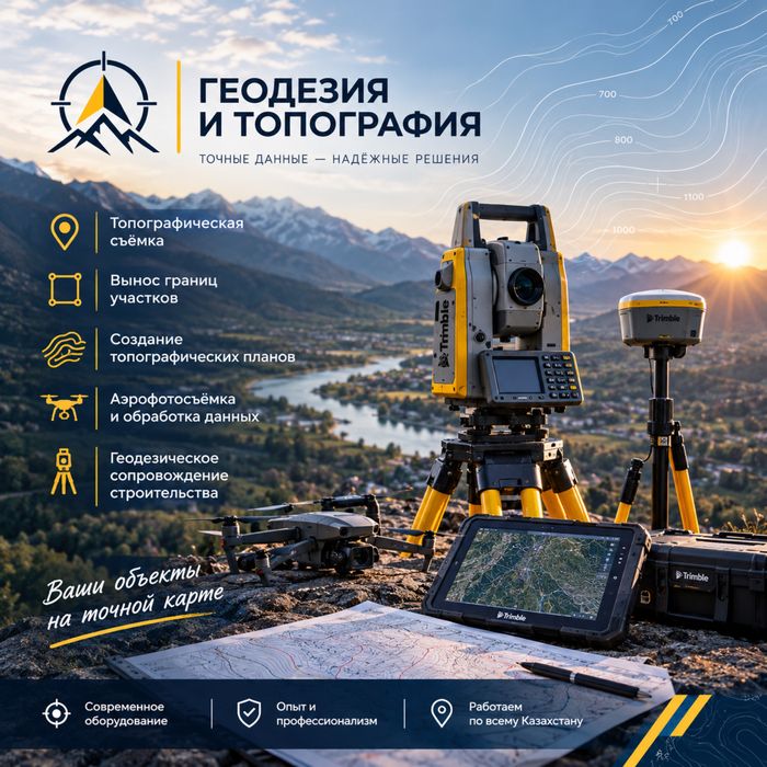 Геодезист, топосъемка, геодезия, топограф, вынос границ