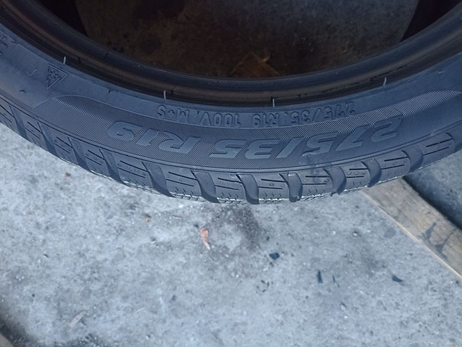 4 anvelope RunFlat de iarna Pirelli 2x245/40 R19 2x275/35 R19