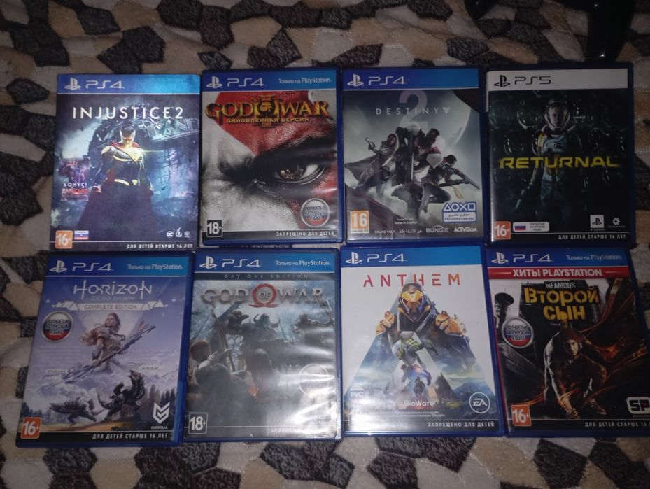 Игры на плостейшен 4..