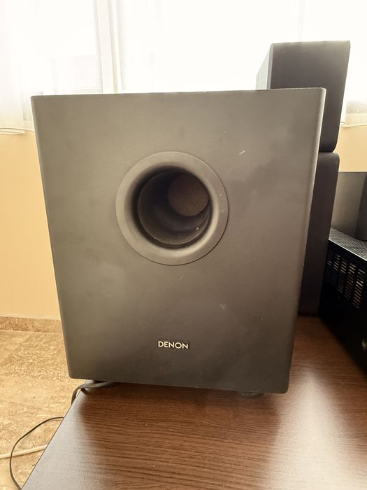 Sistem home cinema Denon 5.1 AVR-1311 + subwoofer activ + boxe