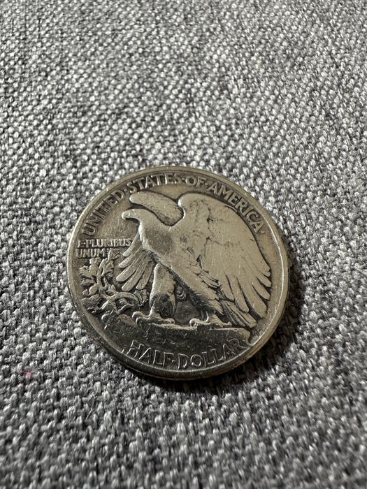 Moneda Argint Walking Liberty Half Dollar