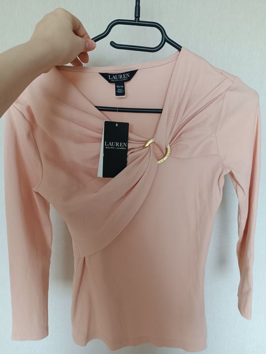 Розова блуза Lauren Ralph Lauren