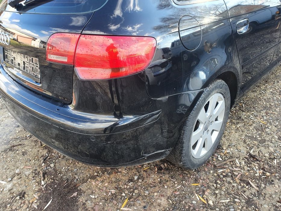 Bara spate cu senzori audi a3 8p neagra LY9B