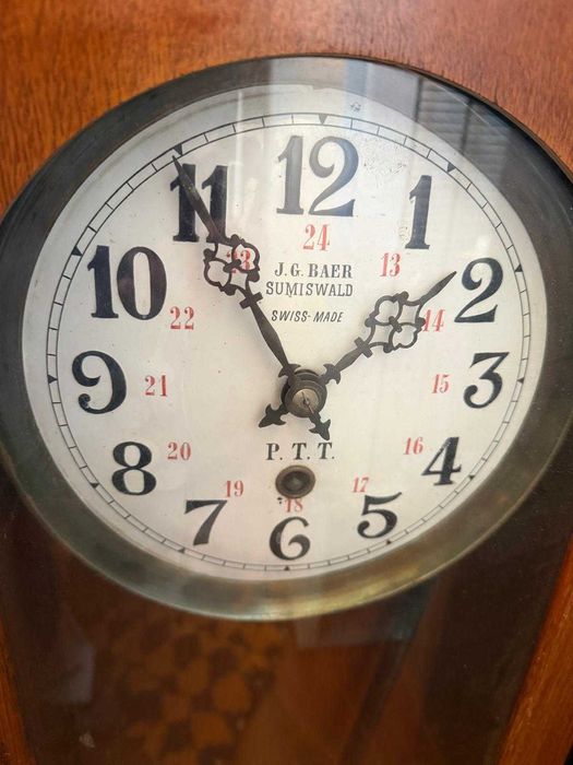 Pendul mecanic J.G. Baer Sumiswald de perete