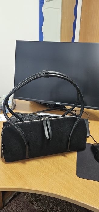 Сумка кожа и замш тренд 2026