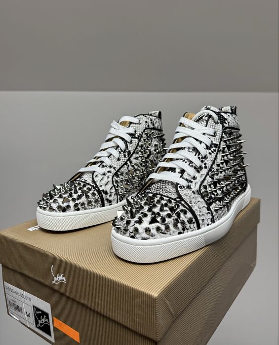 Christian Louboutin High Phyton White