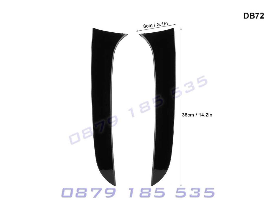 Тунинг страничен лип спойлер багажник BMW 1 F20 F21 бмв ф20 сплитери