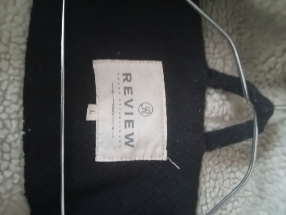 Palton dama elegant colectia Review cu buzunare mărimea L