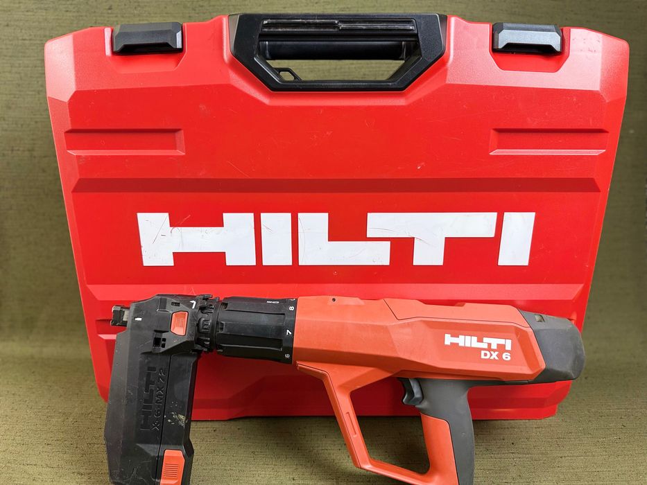 HILTI DX 6 Kit – уред за директен монтаж | КАТО НОВ