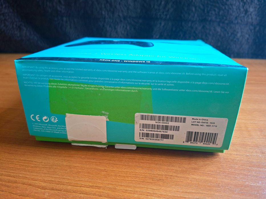 Controller Xbox One + Adaptor Wireless PC Original Microsoft - Nou/Ambalaj deschis