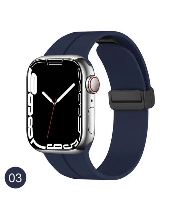 Curea Ceas Apple Watch TPU Magnetic Husa Folie Silicon