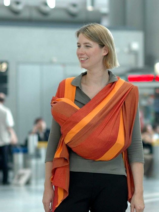 Тъкан слинг/шал от органичен памук за носене на бебе DIDYLOS Olaf