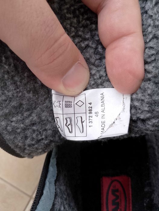 Мъжки боти от естествена кожа