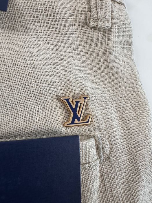 Louis Vuitton-Автентичен чисто нов мъжки летен панталон Л