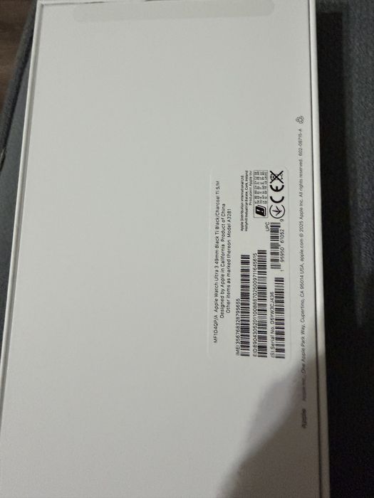 Vand Apple Watch Ultra 3