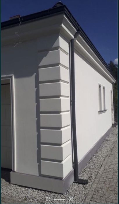 Coltare polistiren , bosaje fatada, coltare decorative