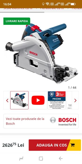 Circular Bosch GKT 55 GCE