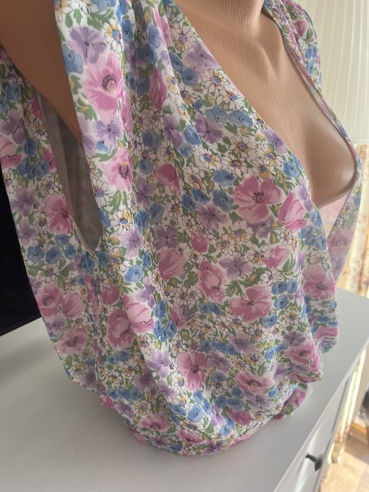 Top body nou, fara eticheta, Zara