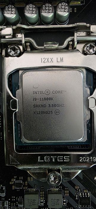 Kit placa de baza Gigabyte Z590 si I9 11900k