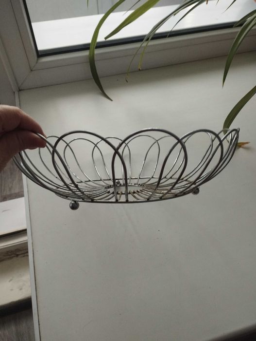 Фруктовница металлическая ( СССР)