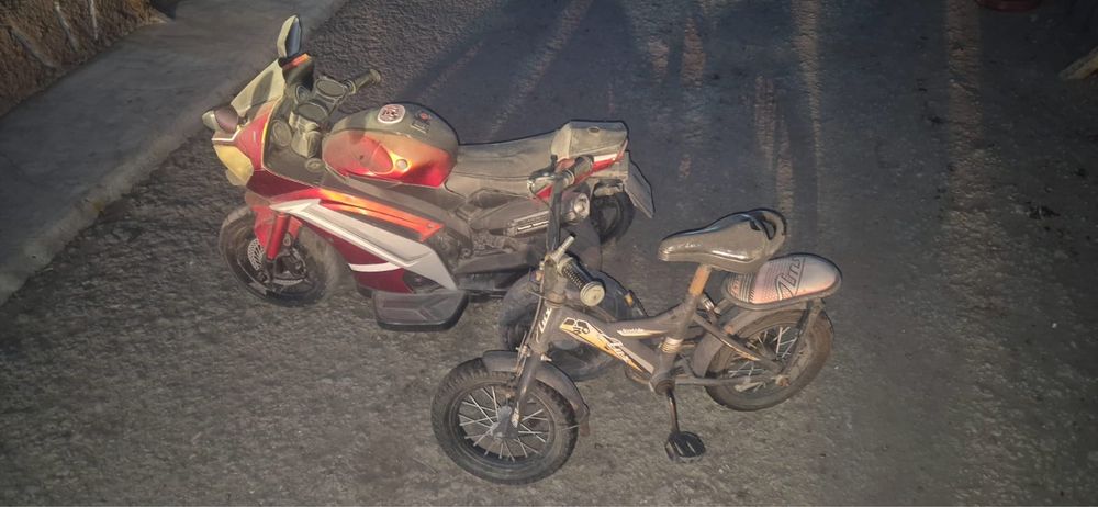 Продам мотоцикл и велосипед.