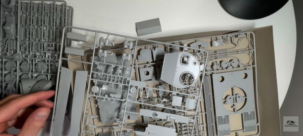 Tiger l Kit tanc 1:35 Italeri 286