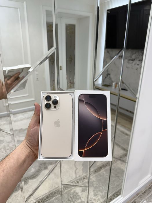 Iphone 16 pro max yomkost 95% ideal 256GB