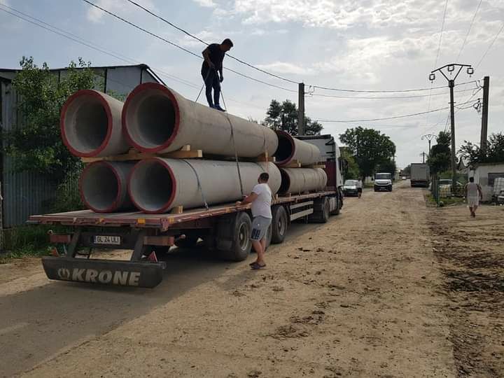 Vand tuburi din beton armat .,