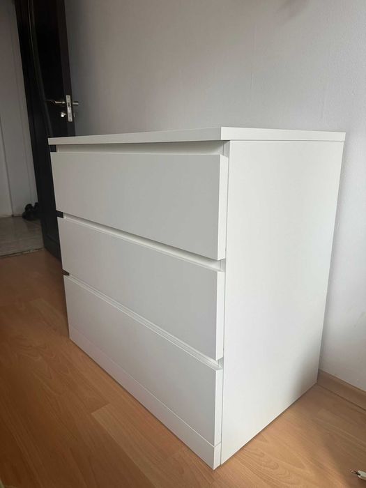 ИКЕА МАЛМ Скрин с 3 чекмеджета