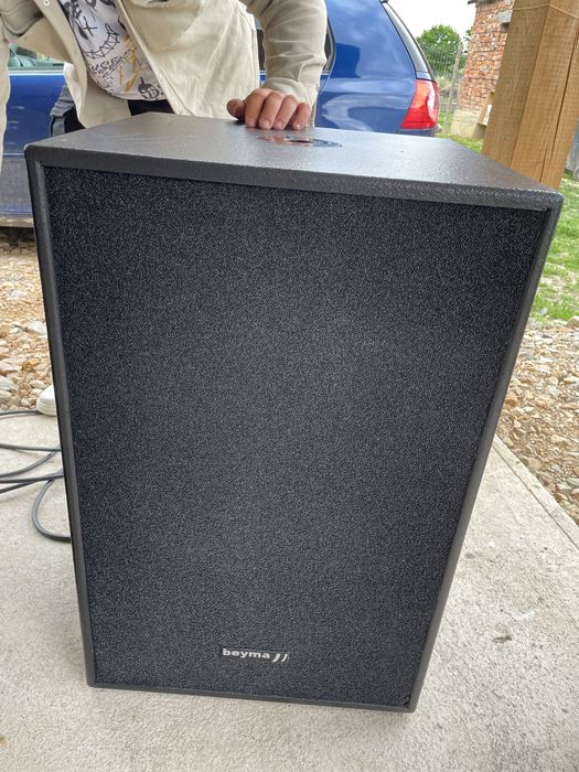 Subwoofere pasive 18" – Beyma 750W RMS (cu roți de transport)
