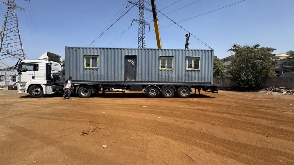 Konteynir ofis контейнер под офис 40 футовы