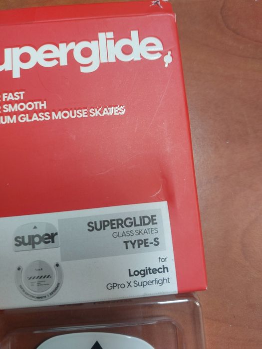 Superglide,kit reparatie skateuri mouse Logitech G Pro  X superlight