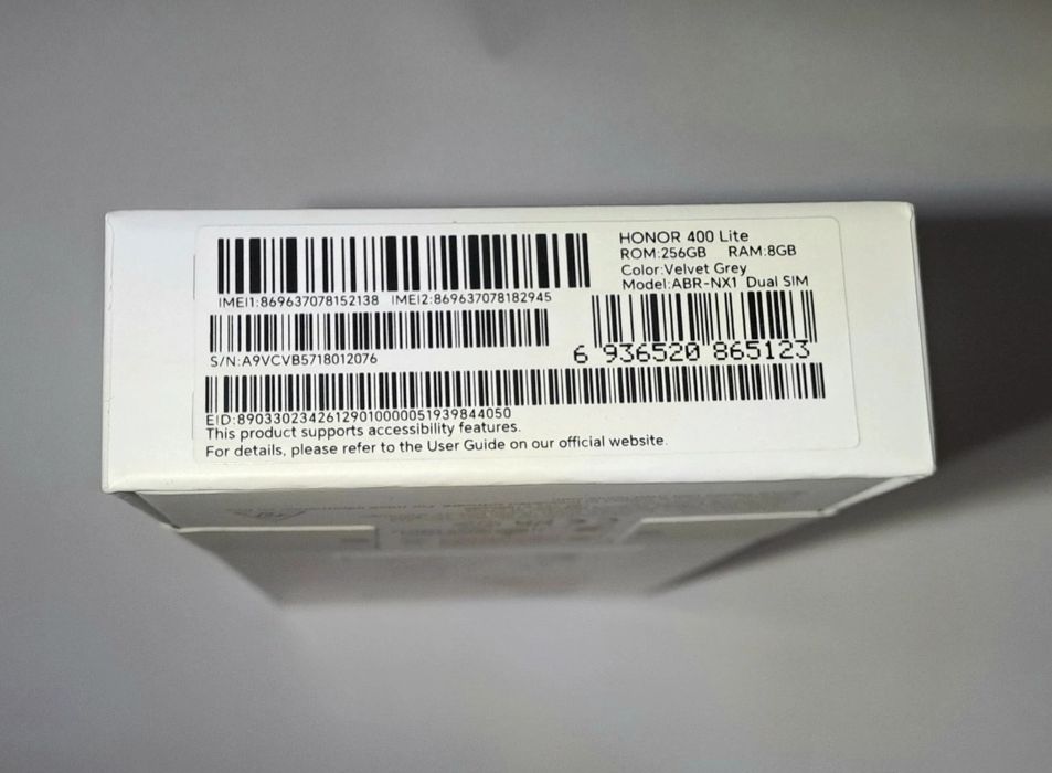 Honor 400 Lite phone