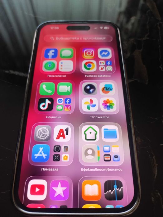 iPhone 15 pro като нов. eSim.