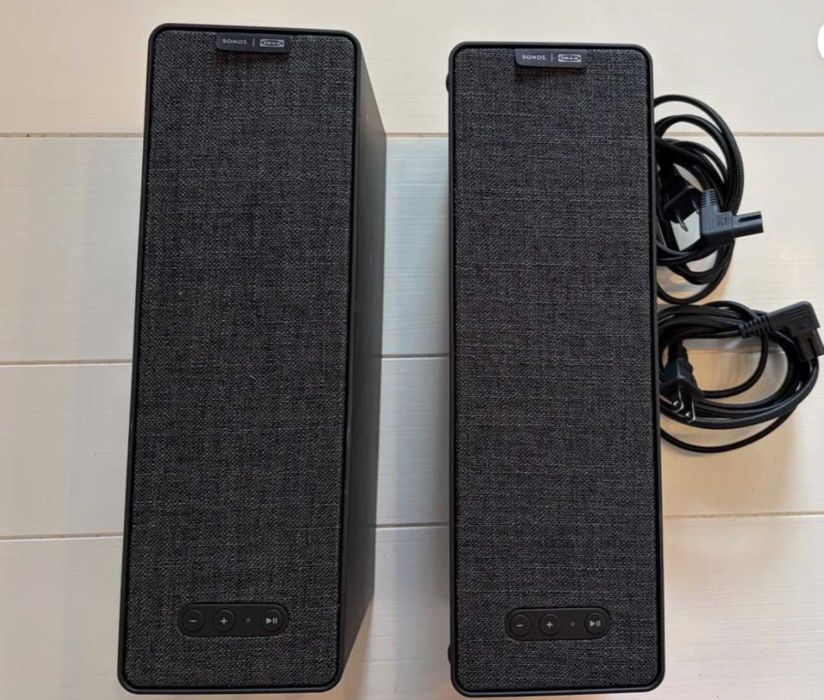 ikea sonos symfonisk set 2 buc , negre