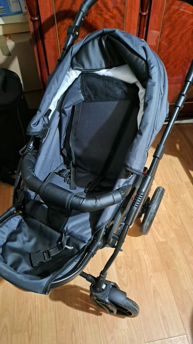 Carucior krausman 3 in 1 combo max grey