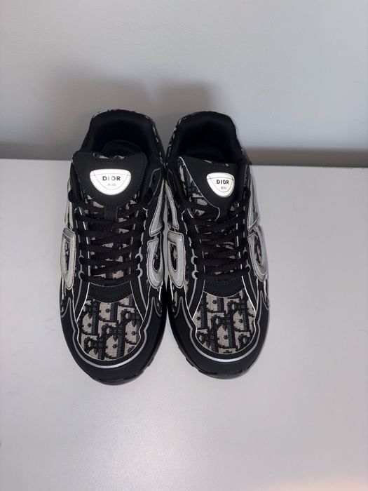 Dior B30 Black Grey Print Reflective- Marimea 43 Pe Stoc