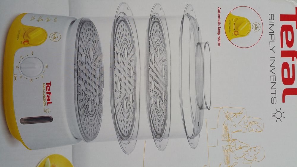 Aparat de gătit cu aburi Tefal Nou