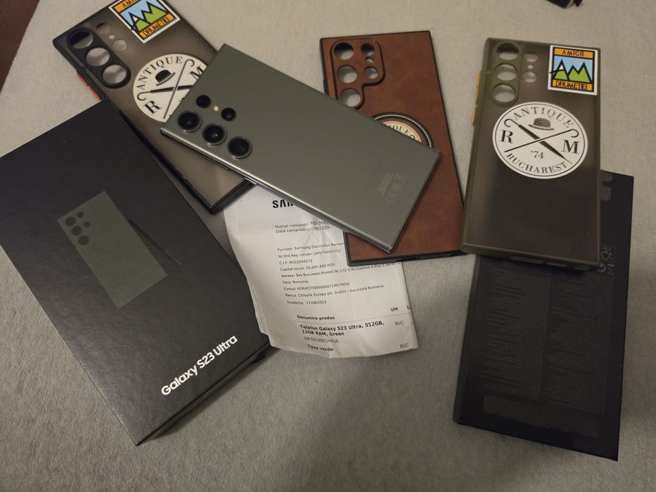 Telefon Samsung s23 ultra Green 512gb