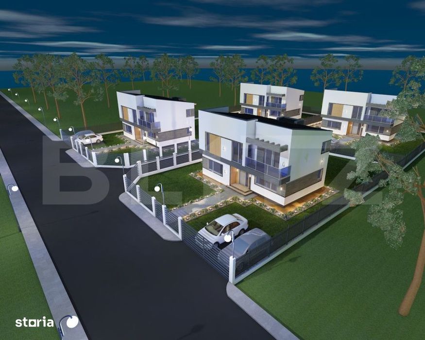 Casa 4 camere, 120 mp utili, zona Dorobant Vedere Lac