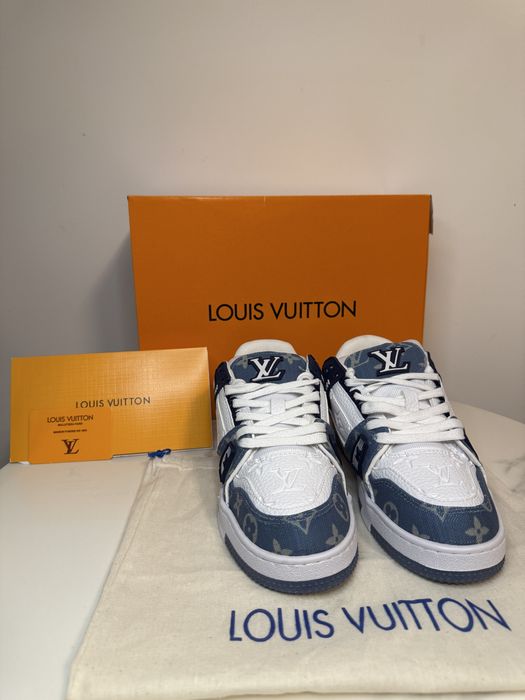 Adidasi Louis Vuitton Jeans Nou