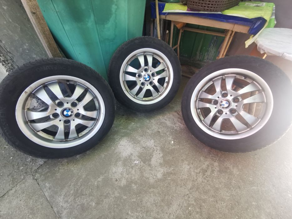 Jante bmw 16 și cauciucuri pe 17