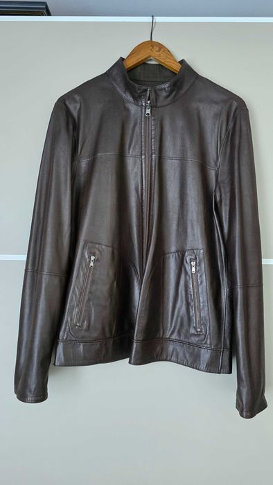Мъжко кожено яке естествена кожа - двулицево, размер М