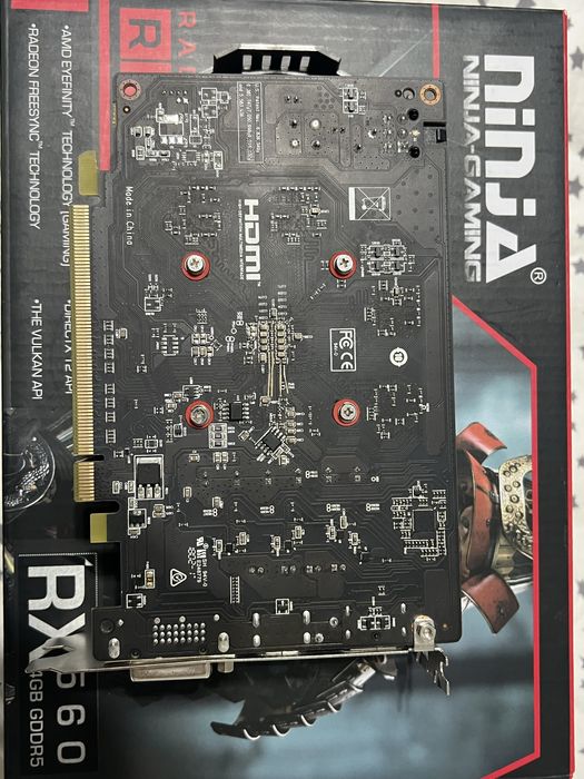 Видеокарта RX 560 4GB